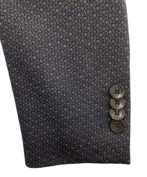 ETRO（エトロ）ETRO (エトロ) 総柄セットアップスーツ　202-1187Q-0095 ブラック サイズ:48の古着・服飾アイテム