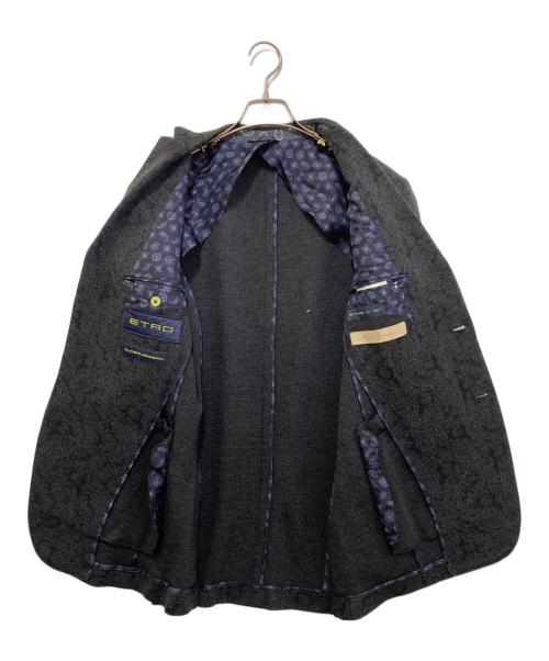 ETRO（エトロ）ETRO (エトロ) ペイズリー柄ウールテーラードジャケット　141-10835-4469 グレー サイズ:46の古着・服飾アイテム