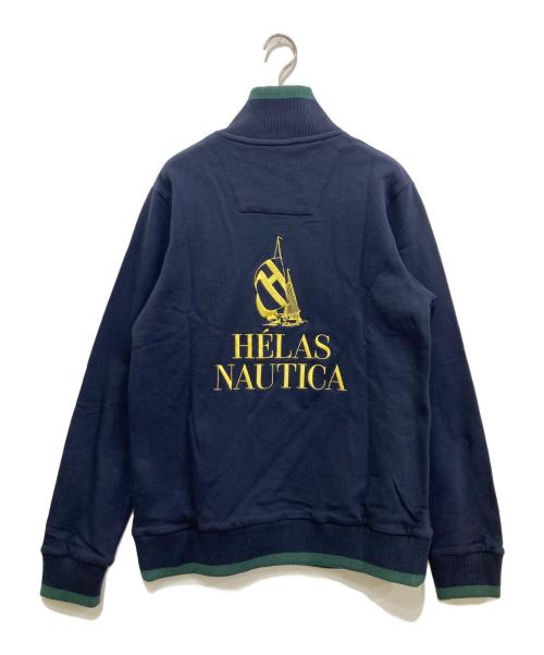 Helas（ヘラス）Helas (ヘラス) NAUTICA (ノーティカ) QUARTER ZIP ネイビー サイズ:Mの古着・服飾アイテム