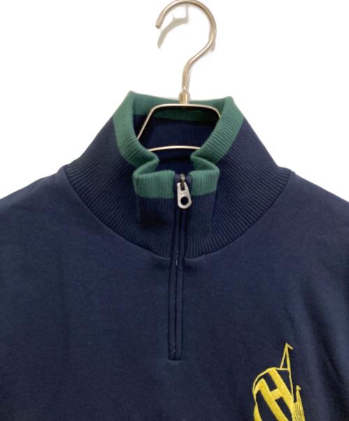 Helas（ヘラス）Helas (ヘラス) NAUTICA (ノーティカ) QUARTER ZIP ネイビー サイズ:Mの古着・服飾アイテム