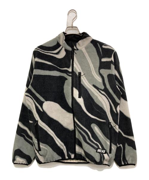 Helas（ヘラス）Helas (ヘラス) AVALANCHE FLEECE JACKET グレー サイズ:Mの古着・服飾アイテム
