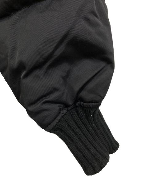 DSQUARED2（ディースクエアード）DSQUARED2 (ディースクエアード) フライトダウンジャケット ブラック サイズ:Lの古着・服飾アイテム