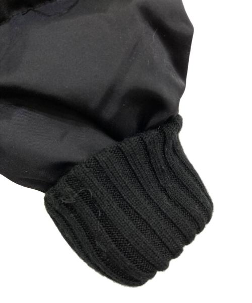 DSQUARED2（ディースクエアード）DSQUARED2 (ディースクエアード) フライトダウンジャケット ブラック サイズ:Lの古着・服飾アイテム