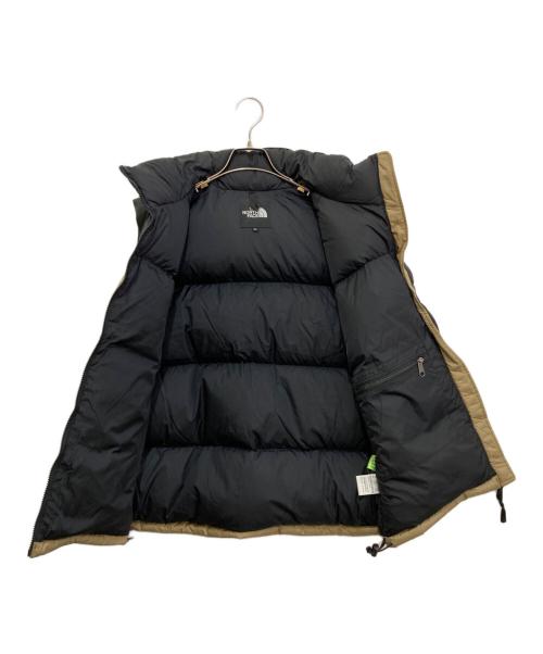 THE NORTH FACE（ザ ノース フェイス）THE NORTH FACE (ザ ノース フェイス) ヌプシベスト ブラック×ベージュ サイズ:Lの古着・服飾アイテム