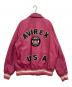 AVIREX (アヴィレックス) LIGHT SIGNATURE VARSITY JACKET 783-3950007 ピンク サイズ:XL：35000円