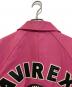 中古・古着 AVIREX (アヴィレックス) LIGHT SIGNATURE VARSITY JACKET 783-3950007 ピンク サイズ:XL：35000円