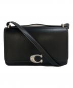 COACHコーチ）の古着「バンディットレザーショルダーバッグ」｜ブラック