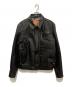 DEGNER（デグナー）の古着「カウレザージャケット」｜ブラック