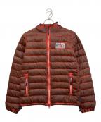 ARMANI JEANSアルマーニジーンズ）の古着「レッドポイントライトダウンジャケット」｜レッド