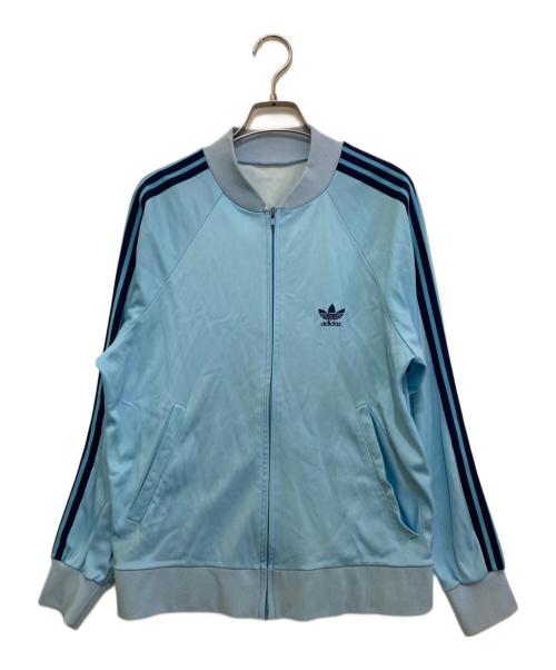 adidas（アディダス）adidas (アディダス) ヴィンテージトラックジャケット ブルー サイズ:不明(実寸をご参考下さい)の古着・服飾アイテム
