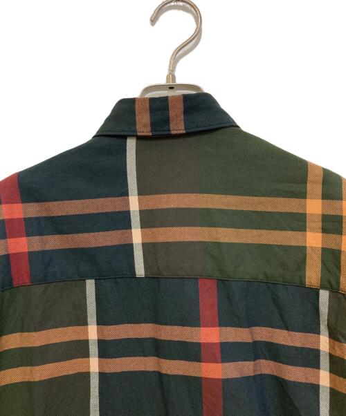 Barbour（バブアー）Barbour (バブアー) Renford タータン チェック シャツ オーバーサイズフィット　252MSH5514 グリーン サイズ:36の古着・服飾アイテム