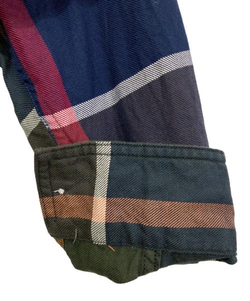 Barbour（バブアー）Barbour (バブアー) Renford タータン チェック シャツ オーバーサイズフィット　252MSH5514 グリーン サイズ:36の古着・服飾アイテム