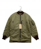 waiperワイパー）の古着「最初期型MA-1フライトジャケット　WP120」｜グリーン