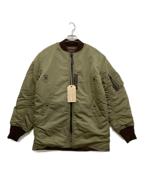 waiper（ワイパー）waiper (ワイパー) 最初期型MA-1フライトジャケット　WP120 グリーン サイズ:SMALLの古着・服飾アイテム