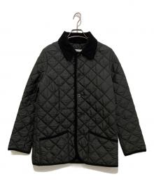 Traditional Weatherwear（トラディショナルウェザーウェア）の古着「WAVERLY キルティングジャケット　G202APQCO0014A」｜ブラック
