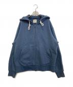 JACKMANジャックマン）の古着「GG Sweat Parka　JM7293」｜ネイビー