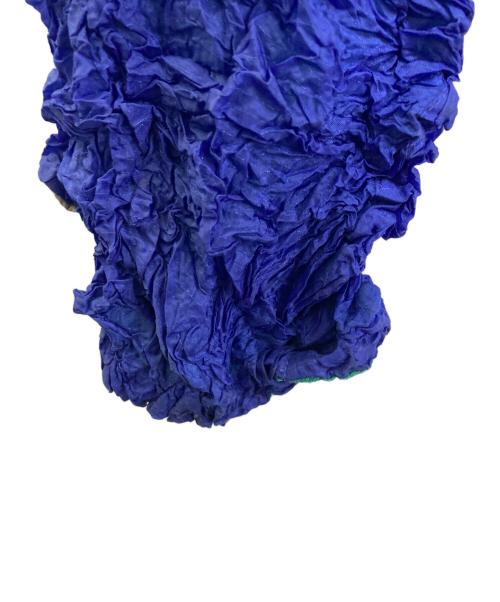 ISSEY MIYAKE（イッセイミヤケ）ISSEY MIYAKE (イッセイミヤケ) 00AW パッカブル シワ加工プルオーバーシャツ ブルー サイズ:2の古着・服飾アイテム