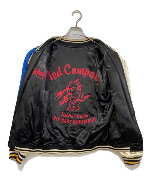 TED COMPANY（テッドカンパニー）TED COMPANY (テッドカンパニー) リバーシブルスカジャン ブルー サイズ:42の古着・服飾アイテム