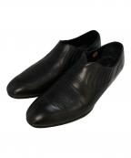 CALMANTHOLOGYカルマンソロジー）の古着「レザーシューズ」｜ブラック