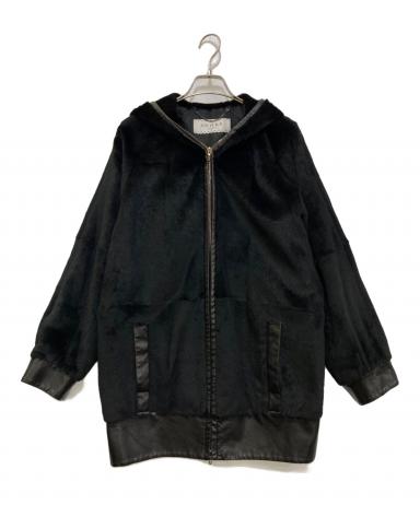 中古・古着通販】ADORE (アドーア) ラビットファー×ラムレザー切替