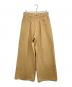 journal standard L'essage（ジャーナルスタンダード レサージュ）の古着「CO/L lドリルバギーパンツ」｜ベージュ