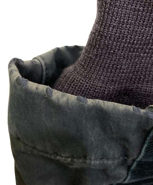 COMME des GARCONS HOMME（コムデギャルソン オム）COMME des GARCONS HOMME (コムデギャルソン オム) 綿ナイロンウェザーx綿コーデュロイ ブルゾン ネイビー サイズ:Sの古着・服飾アイテム