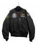 VANSON（バンソン）の古着「MA-1フライトジャケット」｜ブラック