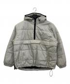 PWAプア）の古着「PUFFY ANORAK PARKA」｜グレー