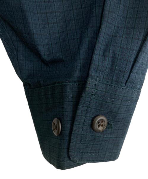 PWA（プア）PWA (プア) DRY ZIP-UP SWING SHIRT ネイビー サイズ:Lの古着・服飾アイテム