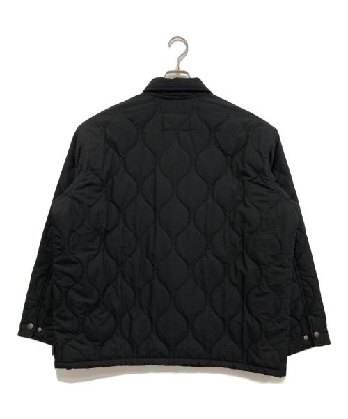 Traditional Weatherwear（トラディショナルウェザーウェア）Traditional Weatherwear (トラディショナルウェザーウェア) キルティング ワークジャケット　G232APQBL0373EG ブラック サイズ:36の古着・服飾アイテム