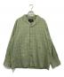 PWA（プア）の古着「LINEN MIX O/C SHIRT」｜グリーン