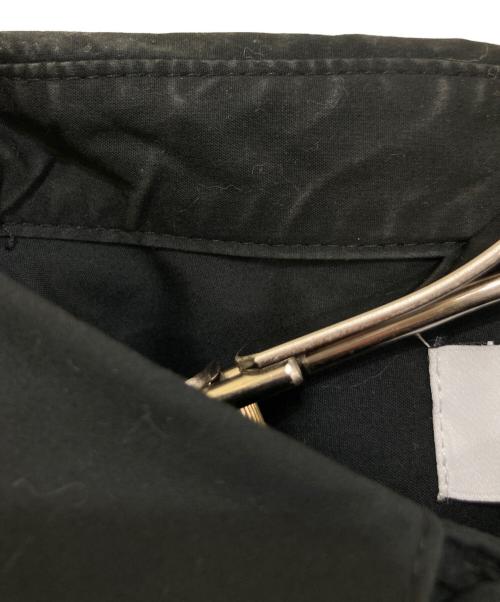 Graphpaper（グラフペーパー）Graphpaper (グラフペーパー) Stretch Typewriter L/S Oversized Box Shirt ブラック サイズ:FREEの古着・服飾アイテム