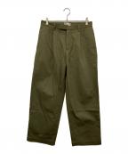 Traditional Weatherwearトラディショナルウェザーウェア）の古着「UNIONSLACKS」｜カーキ