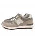 NEW BALANCE (ニューバランス) ローカットスニーカー グレー サイズ:26.5 未使用品：8000円