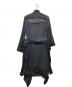 DIESEL Black Gold (ディーゼル ブラック ゴールド) レイヤードシャツワンピース ネイビー サイズ:36：6000円