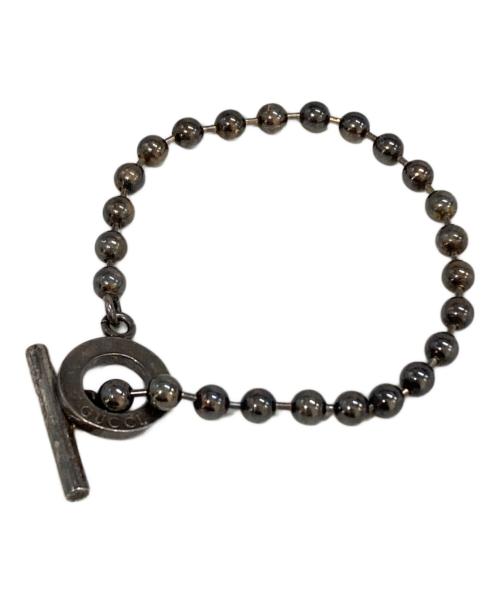 GUCCI（グッチ）GUCCI (グッチ) ボールチェーンブレスレット シルバーの古着・服飾アイテム