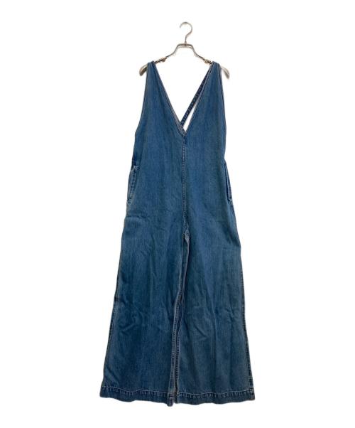IENA（イエナ）IENA (イエナ) デニムVネックオールインワン インディゴ サイズ:36の古着・服飾アイテム