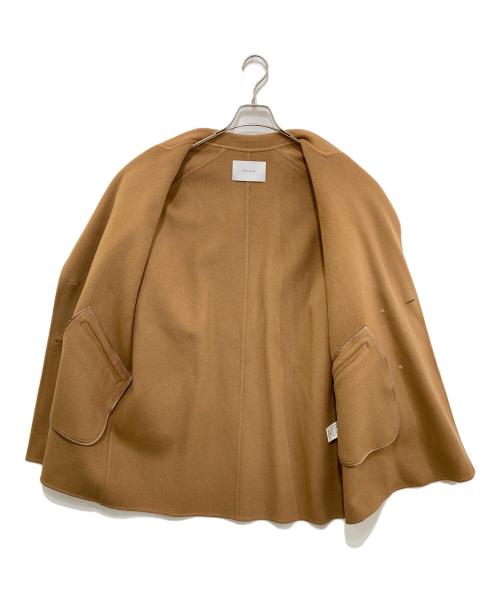 FRAMeWORK（フレームワーク）FRAMeWORK (フレームワーク) ハミルトンリバーテーラードコート ベージュ サイズ:36の古着・服飾アイテム