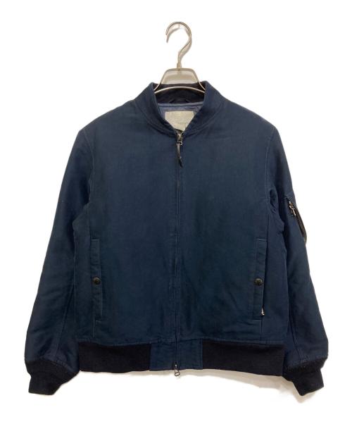 nanamica（ナナミカ）nanamica (ナナミカ) Mole Skin NA-1-Jacket ネイビー サイズ:XSの古着・服飾アイテム