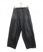 ARGUEアーギュ）の古着「vintage black denim backer pants」｜インディゴ