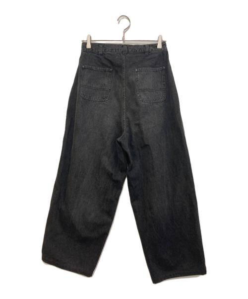 ARGUE（アーギュ）ARGUE (アーギュ) vintage black denim backer pants インディゴ サイズ:1の古着・服飾アイテム