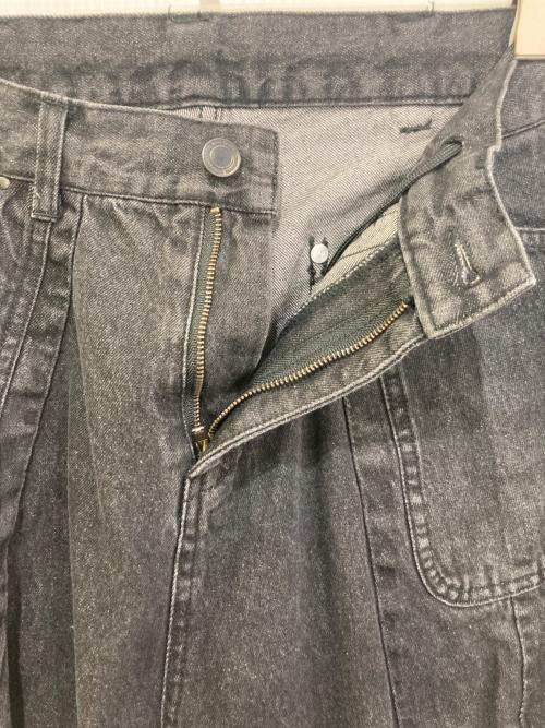 ARGUE（アーギュ）ARGUE (アーギュ) vintage black denim backer pants インディゴ サイズ:1の古着・服飾アイテム