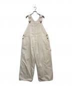 ARGUEアーギュ）の古着「OVERSIZED LADY OVERALL」｜ホワイト