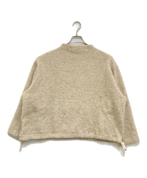 KAGURE（カグレ）KAGURE (カグレ) Boa pullover　GAA6-21S129 ベージュ サイズ:Freeの古着・服飾アイテム