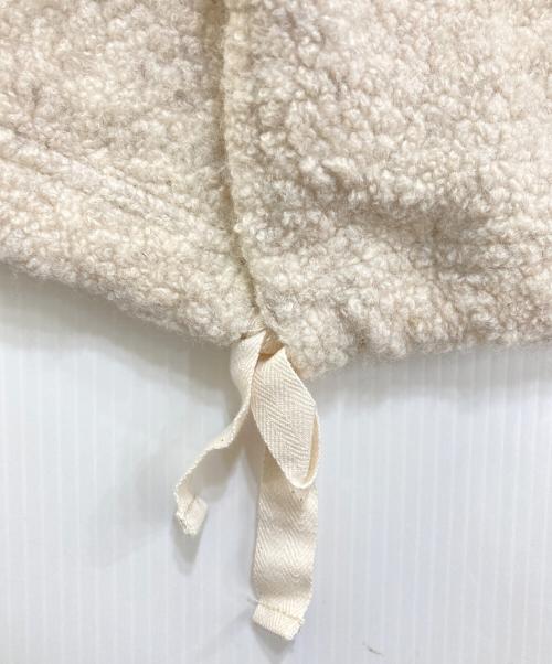 KAGURE（カグレ）KAGURE (カグレ) Boa pullover　GAA6-21S129 ベージュ サイズ:Freeの古着・服飾アイテム