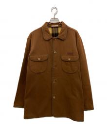 PAPAS（パパス）の古着「パイピングワークジャケット」｜ブラウン