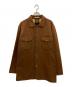PAPAS（パパス）の古着「パイピングワークジャケット」｜ブラウン
