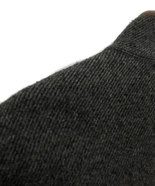 PAPAS（パパス）PAPAS (パパス) ソフトメルトンジャケット グレー サイズ:Mの古着・服飾アイテム