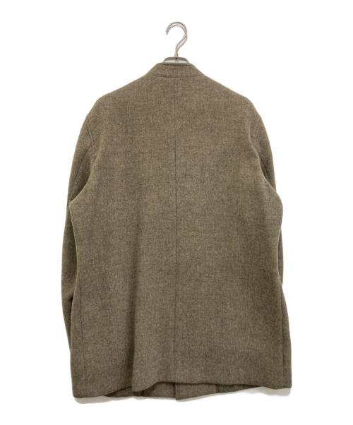 PAPAS（パパス）PAPAS (パパス) スタンドカラージャケット グレー サイズ:Lの古着・服飾アイテム