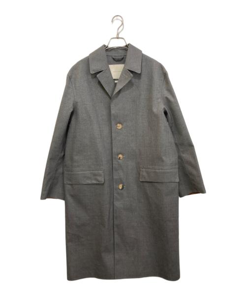 MACKINTOSH（マッキントッシュ）MACKINTOSH (マッキントッシュ) ゴム引きウールコート グレー サイズ:38の古着・服飾アイテム